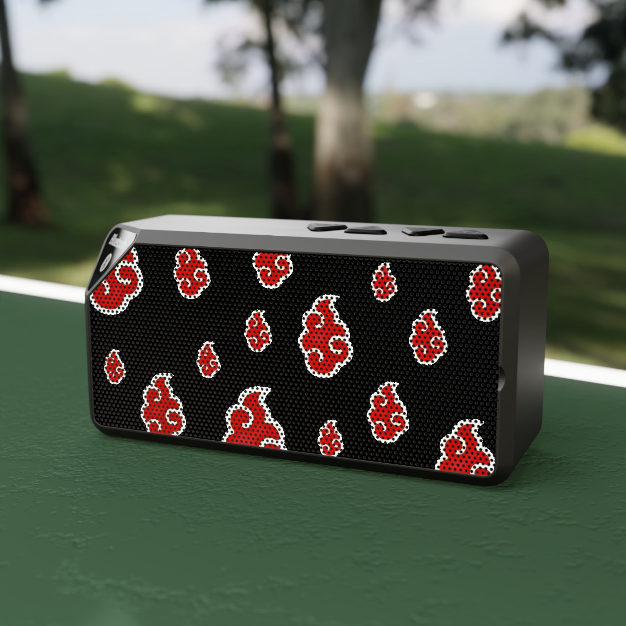 Akatsuki Pattern Bluetooth Speaker — Portable Wireless Jabba Speaker