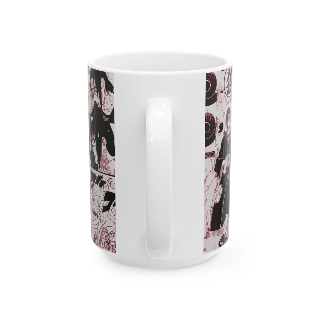 Naruto Anime Itachi & Akatsuki Ceramic Mug — Naruto Shippuden Coffee Cup 15OZ