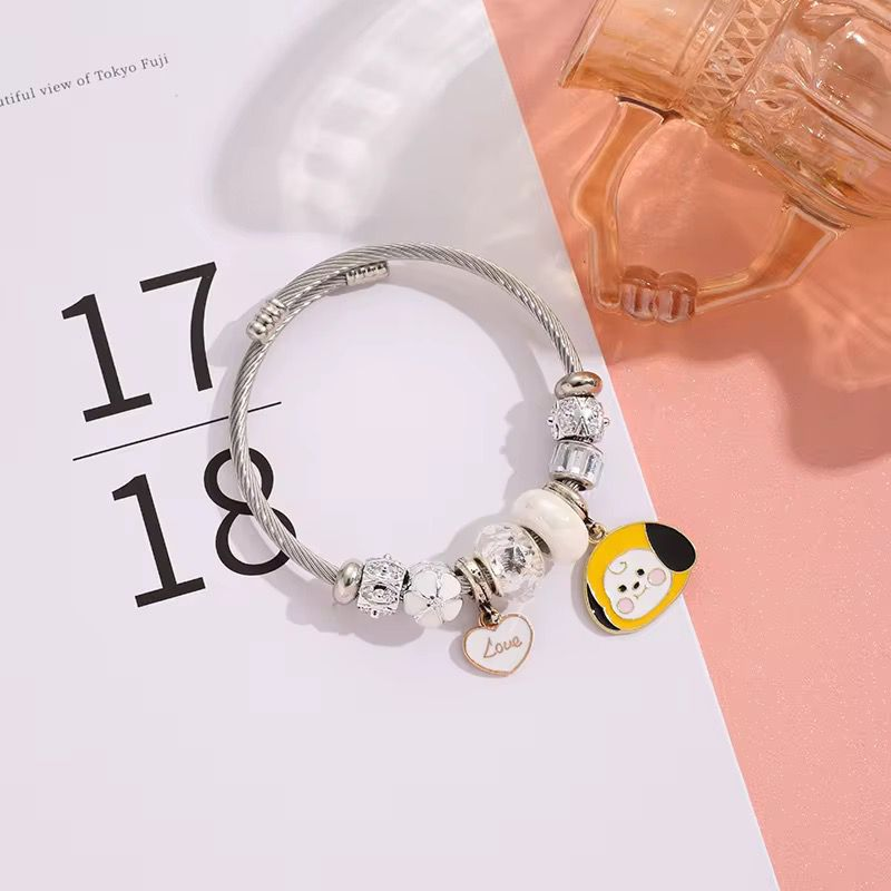 BTS BT21 Charm Bracelet Collections.